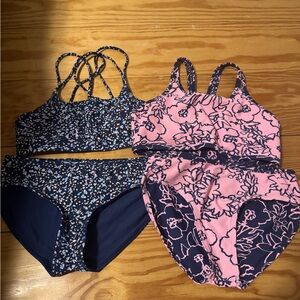 Athleta girl bikini bundle of 2 size: girls L (12-14)